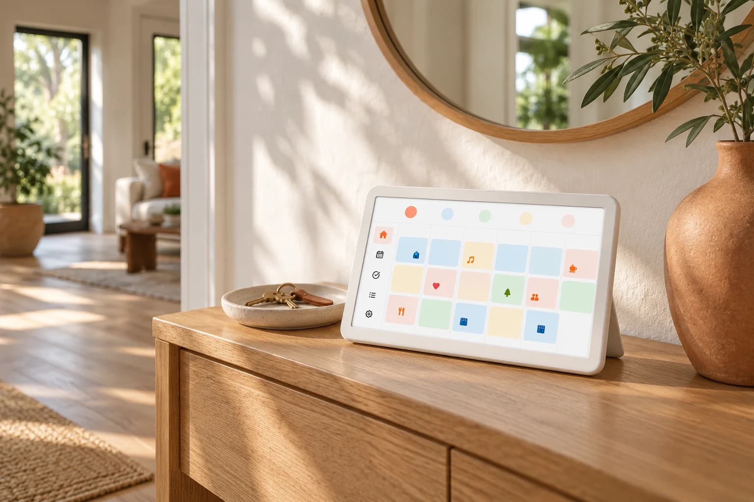 Zu Hause. In eurem Zuhause. — Designvorschau · Funktionen und technische Daten noch offen